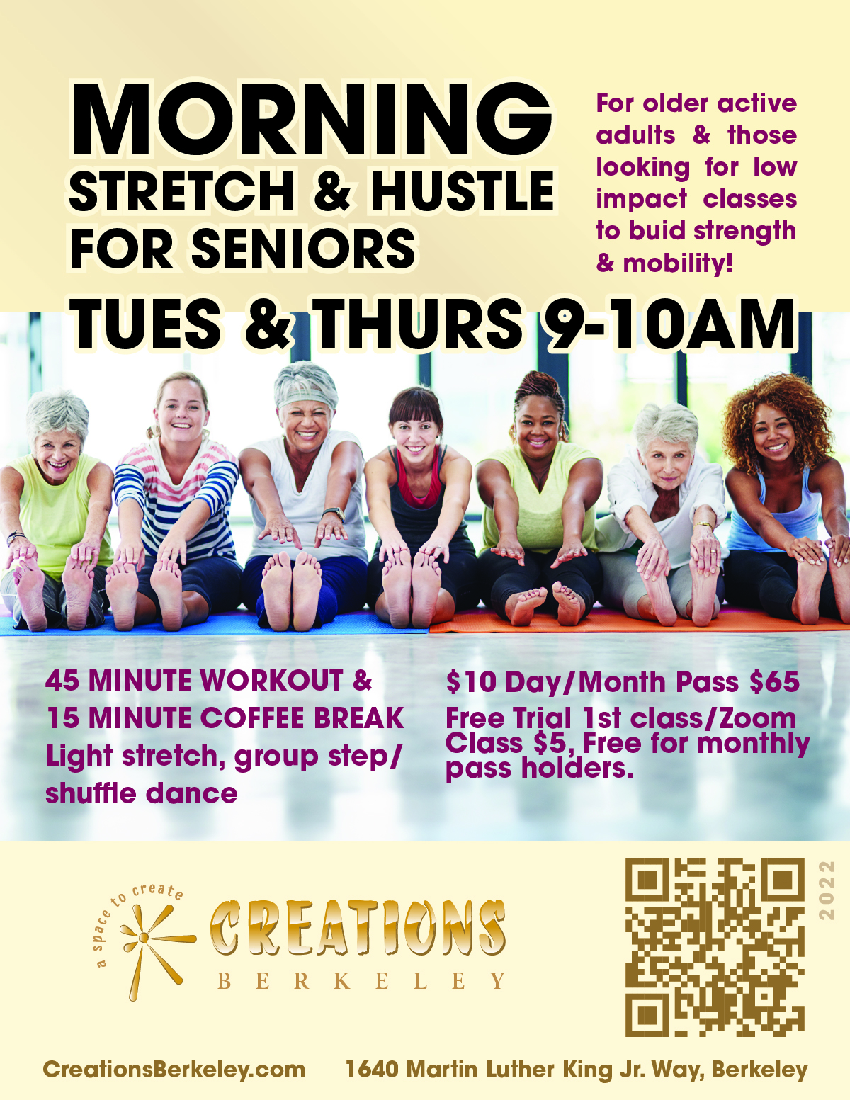 Creations Berkeley.Morning Stretch Seniors.093022